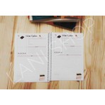 Lani Shop Kitap Özet Defteri - Sade Tasarımlı -Spiralli