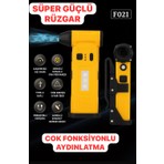Azurtech 130000 Rpm Taşınabilir El Hava Duster Elektrikli Küçük Blower Mini Jet Turbo Fan Süper Jet Blower ile Araba Temizleme Için Işık