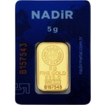 Tuğrul Kuyumculuk 5 Gram Külçe Gram Altın 24 Ayar