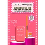 NYX Professional Makeup Buttermelt Blush Kremsi Pembe Pudra Allık - 04 U Know Butta & Maybelline Tattoo Gel Pencil Orange Flash