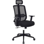 Zeon Büro Ofis Sistemleri // Comfort Black Yönetici Koltuğu Ofis Çalışma Koltuğu
