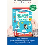 Dikkat Atölyesi Yayınları Zeka Sorularıyla Yedi Günde Çarpım Tablosu