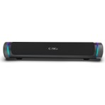 Claw's Prism 6W (3W X2) Chromatic Rgb Işıklandırmalı USB + 3.5mm Audio Çıkışlı Ses Kontrolcülü Kompakt Tasarım Tak-Çalıştır Gaming & Müzik Soundbar Speaker