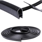 PowerMaster PM-26301 U Tip Araç Kapı Çarpma Çizik Engelleyici Koruyucu 5 Metre Şerit