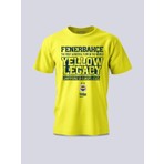 Fenerbahçe Basket Şampiyonluk Yellow Legacy Tshı