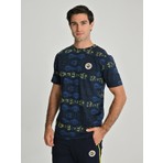 Fenerium Erkek Trıbun Fenerbahçe Pattern Tshır