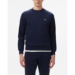 Lacoste Erkek Classic Fit Bisiklet Yaka Lacivert Sweatshirt