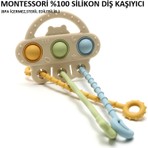 Tuto Baby Montessori %100 Silikon Diş Kaşıyıcı (Bpa Içermez)