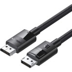 UGREEN 8K 60Hz Displayport - Displayport 1.4 Örgülü Kablo 2 Metre, Siyah, 80392