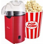 Zilan ZLN8046 Popcorn | Patlamış Mısır Makinesi | 1200W | Yağsız ve Sağlıklı Pişirme | Kırmızı
