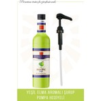 Simonelli Kahve Şurubu Yeşil Elma Aromalı 70 cl + Pompa - Sımonellı