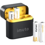 Imuto 3600MWH Aa Şarj Edilebilir Lityum Pil Seti (4’lü) Hızlı Şarj Cihazı