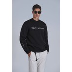 Lufian Loved Erkek Sweatshirt Siyah