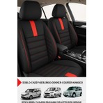 Gm Design Oniks Serisi Tay Tüyü Üniversal Ticari Oto Koltuk Kılıfı(Doblo-Caddy-Berlingo-Dokker-Courier-Kangoo)