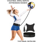 Gazelmanya Voleybol Antrenman Kemeri Ayarlanabilir Top Tutucu Bel Kemeri Voleybol Smaç Pas Servis Antrenman Set