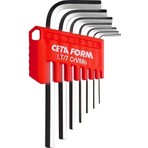CETA FORM Allen Anahtar Takımı Kısa 7 Parça