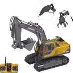 Seher Oyuncak Uzaktan Kumandalı Metal Alaşımlı Mühendislik Serisi Excavator 14 Kanallı