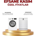 Bosch WGA25202TR 10 kg Çamaşır Makinesi ve SMS26DW00T Beyaz Bulaşık Makinesi İkili Set