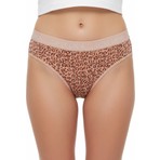 GOST LİRİA Leopard Desenli Kadın Slip Külot