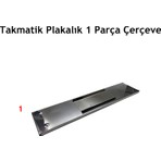 Pls Takmatik Makam Plakalık (1 Parça Çerçeve)