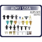 Universal Klıps Set Karışık (500 Adet)