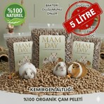 Mam Day Ekopaket Doğal Organik Kemirgen Altlığı Çam Peleti 5 Lt ( Tavşan , Chinchilla, Ginepig ve Hamster )