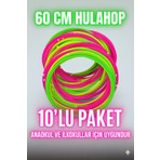 Ritmik Cimnastik Çemberi 60 Cm-10 Adet