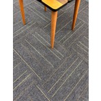 Dekoset Karo Halı- River Line J05 ( 1 Karo: 50 x 50 cm | 1 Paket: 8 m² )