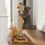 Kedi Tırmalama Çubuğu ve Oyuncağı