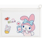 Facnspt My Melody Desenli Şeffaf Fermuarlı Dosya – Evrak ve Defter Koruma Çantası