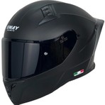 Sway Kask Sway Sw 869 Matt Black (Siyah Camlı)