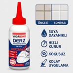 Vodaseal Derz Yenileme Ürünü 300 gr – Beyaz, Suya Dayanıklı, Hızlı Kuruyan