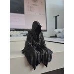 Gonulella 3D Gamer Dekorasyonu Ghost Azrail Figürü Siyah Renkli Kitaplık Aksesuarı