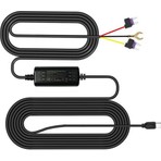 CoverZone 3 Metre Type-C Araba Hardwire Güç Kablosu 12/24V-5V Dönüştürücü – Otomobil Uyumlu Sürekli Güç Kaynağı, Park Modu Destekli Düşük Voltaj Korumalı Gizli Montaj Step-Down Kablo