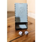 Ahşap Zar Kulesi Zar Atma Aparatı Tavla Için Zar Atma Kulesi (Zar Hariç) Dice Tower