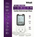 Wollex Witali Rtens 2 Kanallı 4 Pedli Fizik Tedavi Tens Cihazı Dijital Portatif Tens, Ems, Masaj Cihazı