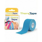 Thera Tape Kinesio Sporcu Ağrı Bandı Kinezyo Bant 5 Metre x 5 cm Mavi Renk