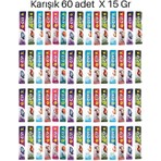 EuroGold Creamy Cat Mix 60 x 15 gr Karışık Krema Sıvı Kedi Ödül Maması Lezzetli Aromalarla