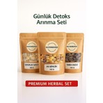 Sultanbahçe Sandaloz Sakızı - Ak Günlük - Kara Halile - Detoks, Günlük Arınma Seti - 3X100 Gr.
