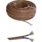 Erol Marin 2x1,5mm² 10 mt Tekne ve Karavan Kalaylı Kablo 10MT. Kahverengi - Marin Tekne Tesisat Yassı Kablo