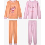 Penti Kız Çocuk Pembe Relaxalotl Uzun Kollu 2'li Pijama Takımı