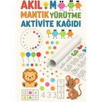 Haydi Dekor 🧠 Mantık Oyunları ve Etkinlik Rulosu – 4 Metre Dev Eğitici Aktivite Kağıdı | 🌀 Çocuklar Için Dikkat Geliştirme, Labirent, Eşleştirme, Fark Bulma ve Zeka Oyunları