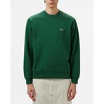 Lacoste Erkek Standart Fit Bisiklet Yaka Yeşil Sweatshirt