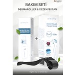 Dermotik 540 Iğneli Titanyum Uçlu Dermaroller 0.5 mm & Dezenfektan Seti–cilt ve Seyrek Saç Sakal Bakım Aleti