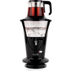 Schafer Tee Haus Elektrikli Cam Semaver Siyah Cam Gövde ile Hızlı Demleme