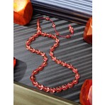 Anemore Collection Muhammet Tacir Usta Yapımı Ateş Kehribar Tesbih
