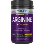 Bigjoy Arginine 120 Kapsül 100% Saf Mikronize L-Arginin İçerir Türkiye Menşeli