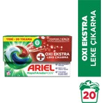 Ariel Hepsi1Arada PODS® Oxi Extra Leke Çıkarma Kapsül Çamaşır Deterjanı Beyazlar ve Renkliler 20 Yıkama