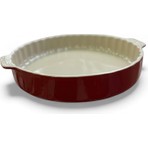 Staub Ithal Sremik Kırmızı Fırın Kabı Yuvarlak 30 cm