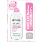 Garnier Micellar Makyaj Temizleme Suyu 400ML, 24 Saat Nemlendirme, Hassas Ciltler için